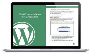 WP handleiding WordPress Installeren