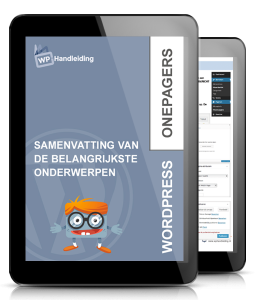 WP-Handleiding-WordPress-Onepagers-Samenvattingen-van-de-belangrijkste-WordPress-onderwerpen