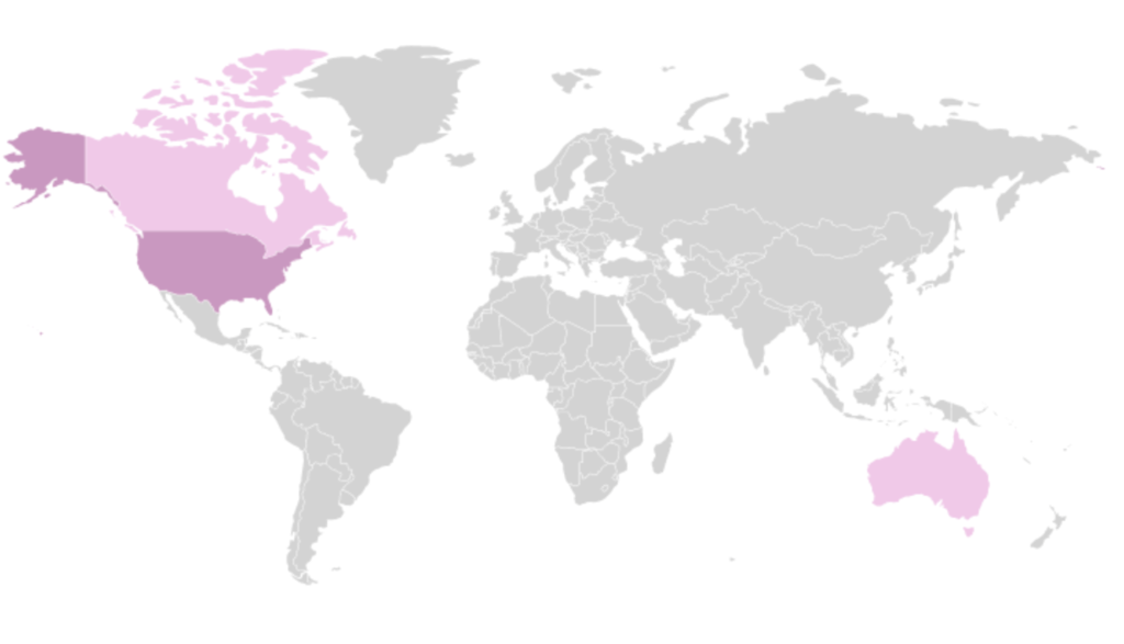 woocommerce sales map