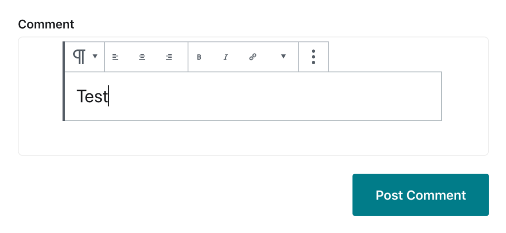 block comments