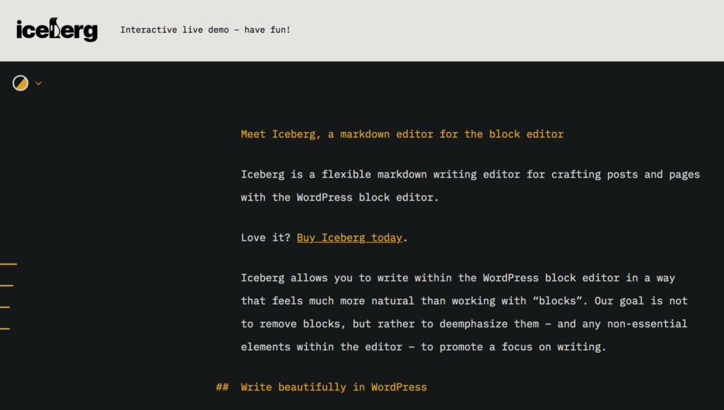 iceberg plugin