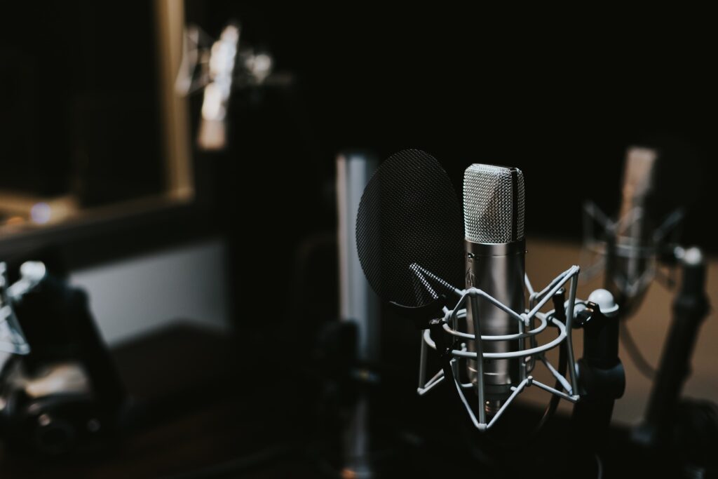thema voor podcasting