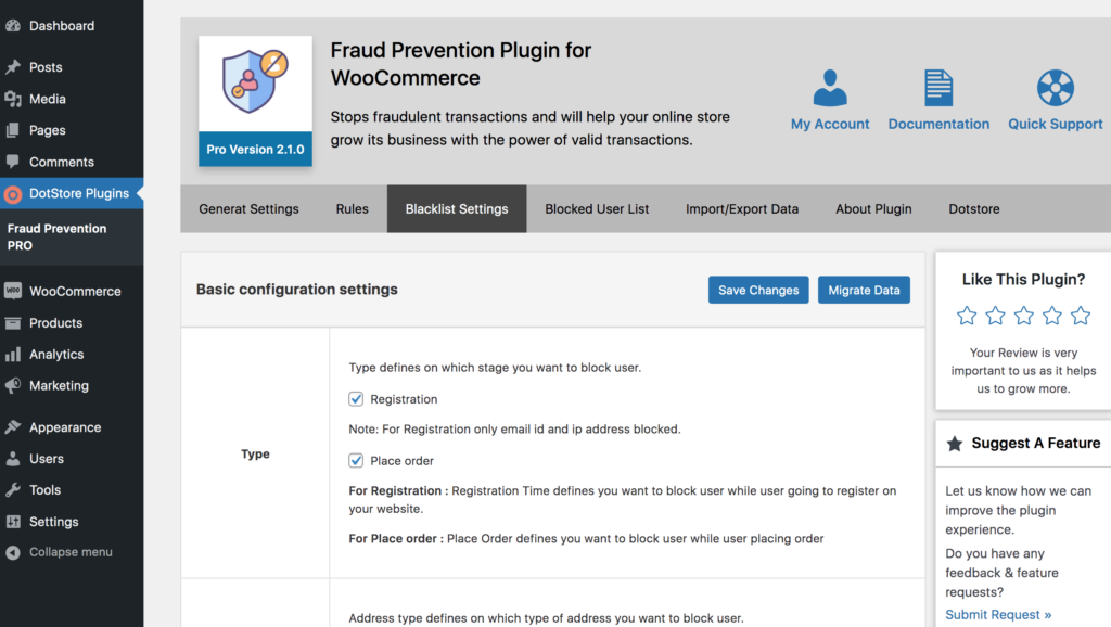 WooCommerce Fraud Prevention