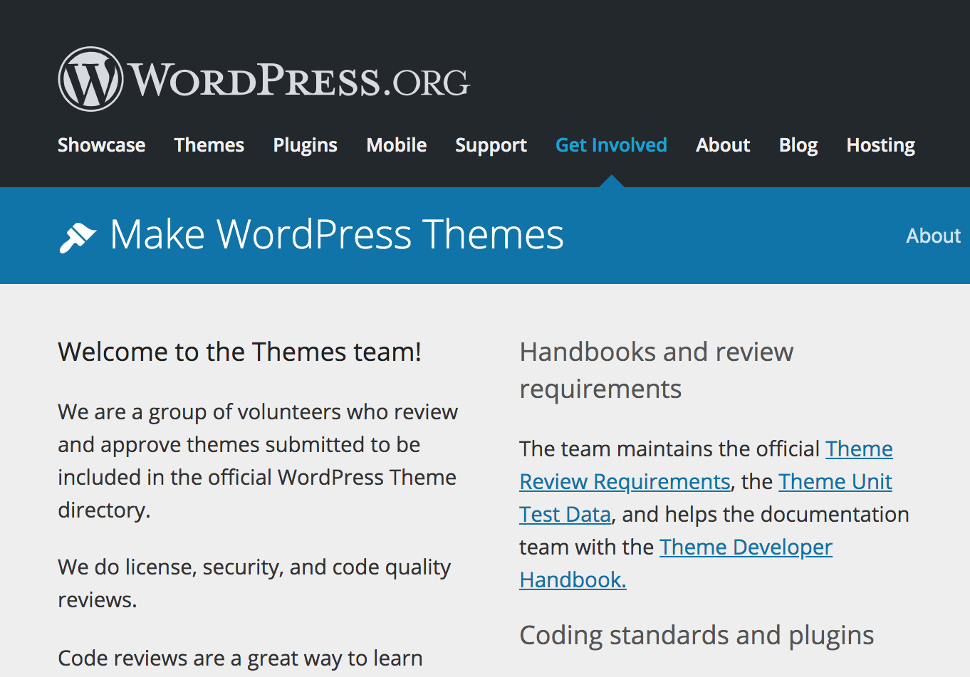 WordPress Theme Review Team heet nu Themes Team
